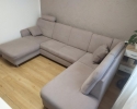 Rozkládací sedačka tvar U