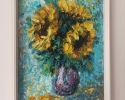 Obraz 30x40, SLUNEČNÍKY 
