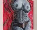 Obraz 50x50, akt 