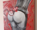 Obraz 50x50, akt 