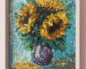 Obraz 30x40, SLUNEČNÍKY 