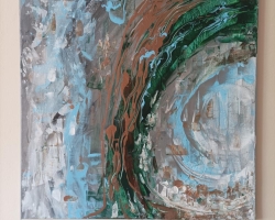 Obraz 50x50, abstrakce, DOPRAVA ZDARMA 