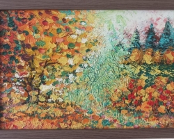 Obraz 20x30, podzim, DOPRAVA ZDARMA 