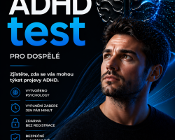 Online ADHD test pro dospělé zdarma